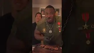 Chef Rush x @nikoapue - Protein Powder Steak! 🥩😳 #chefrush #nitrotech #steak #cooking #protein
