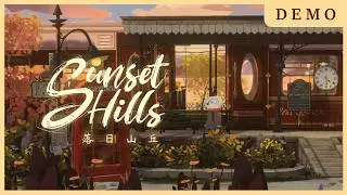 fall asleep while i play sunset hills 🍂 | cozy demo playthrough 🚂