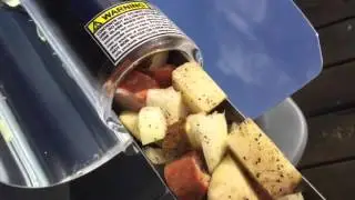 Solar stove test