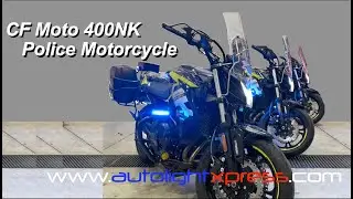 CF Moto 400NK Police Motorcycle