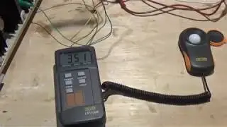 LED test Vero 29 vs typical cheap 100 watt