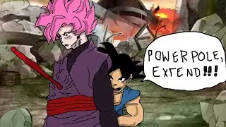 PATH TO POWER KID GOKU IS CRACKED AT THE GAME (vs Dismal Future Red Zone)