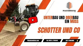 Pflaster Know How mit Pflastermeister Mario Tomasek - Unterbau und Oberbau, was ist das eigentlich?