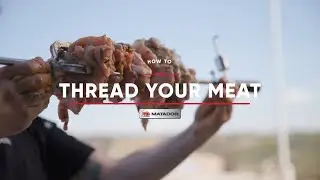 Как нанизывать мясо на нитку &mdash; Matador BBQs