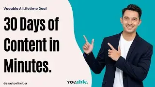 Best AI Content Planner 2025? Vocable AI Lifetime Deal Review