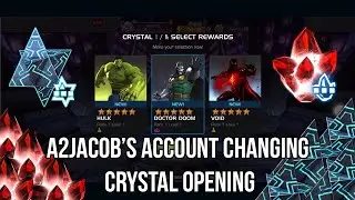 A2Jacob's Account Changing Crystal Opening! 4 Nexus 6 Star /20+ 5 Star - Marvel Contest of Champions