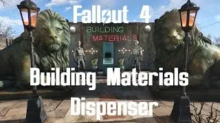 Fallout 4: Мод раздатчика строительных материалов