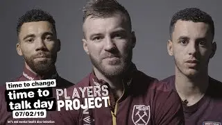WEST HAM STARS ENCOURAGE MEN TO TALK ABOUT MENTAL HEALTH