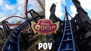 The Quest On Ride POV - Emerald Park Ireland