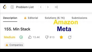 Min Stack 14 LeetCode Solution - Python Explanation #leetcode #coding #interview #fang #python #code