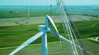 Broken windmill blade replacements shots | #windmills #windmillslover#windmill #wind #windturbine