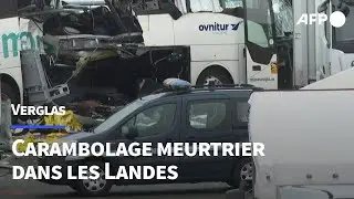 Verglas: cinq morts sur les routes mardi  | AFP