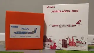 NG jets & JC wings unboxing #2 #modelplanes #aviation #a350 #737 #alaskaairlines  