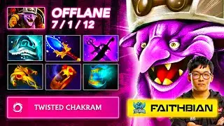 [7.39c] Faith_Bian TIMBERSAW Offlane | Full Gameplay Dota Class
