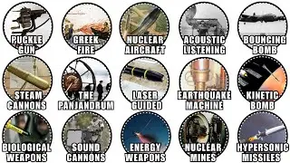 The Most Insane Military Weapons That Actually Existed