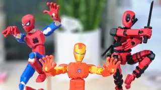 How to easily fix loose joints on your 3D printed ball-jointed figure