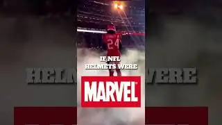 Marvel NFL helmets#shorts #marvel #football #foryou