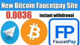 New Bitcoin Faucetpay Site | Bitcoin Claim Website 2020 | Ahmad Online