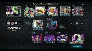 Splinterlands Combo Full Defense in Life at Gold League