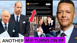 U.K Member of Parliament TURNS on King Charles&Williams MONARCHY/ Now the FIRM NEEDS Harry & Meghan