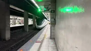 台鐵6884次入伍專車跑宜蘭線往宜蘭，台北4A進、離站（2025.12.22）