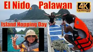 Magnificent island hopping day at EL NIDO on Palawan Island in the Philippines.