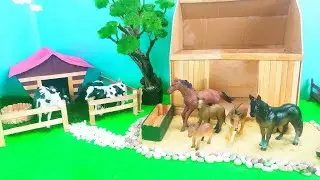 Farm Animal Tractor Delivery: Learning Animal Names and Their Homes