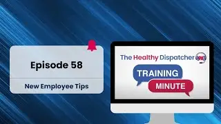 THD Training Minute, episode 58, New Employee Tips