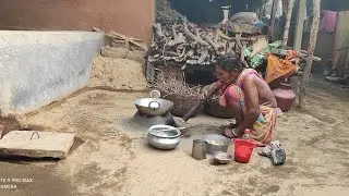 Tribe Grandma cooking potato With Chola||Indian Tribe Village Food Cooking by Grendma......
