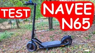 Test de la trotinette electrique Navee N65 - Simple mais efficace !
