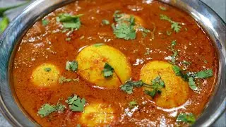 Malvani Egg Curry | How to make Simple Easy Egg Curry | Malvani Anda Curry | मालवणी अंड्याचा रस्सा |