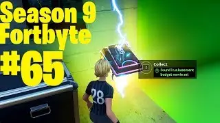 Fortnite - Fortbyte #65 Found in a basement budget movie set