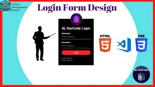 HTML Tutorials & Projects 03 - How to Create a Login Form Using HTML & CSS | Sign In | Source Code