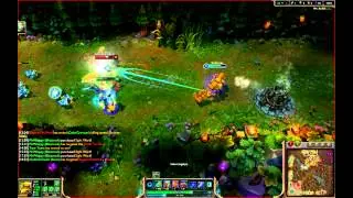Stealing Koga's (TDK Smoothie) kill (League of Legend)