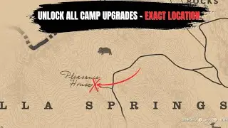 RDR2 Unlock All Camp Upgrades Cheat &ndash; Exact Location