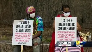Group rallies for unemployment benefits