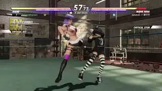 Dead OR Alive 6 Online Ranked Match Ayane VS Marie Rose First Online Match