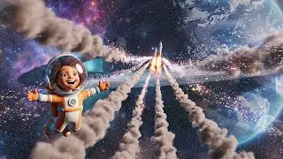 Five Little Rockets Whizz Whizz Whizz | Nursery Rhymes for Kids & Baby Songs