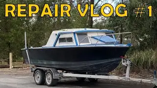 Soft Spots in Boat Floor DIY Part 1