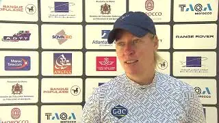 Ladies European Tour:Lalla Meryem Cup Round 1 - Interview Nicole Broch Estrup (English)