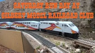 Saturday Run Day at Gilbert Model Railroad Club 1/10/26 #autism #modelrailroad