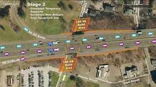 Avoid I-95 in Westport, Conn. for construction closures on weekend of Oct. 20-23