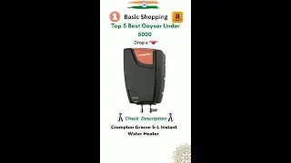 what is the Best Geyser Under 5000 | Best Geysers In India 2022 Under 5000 #shorts