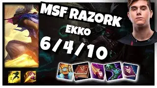 Razork Ekko s11 Jungle Challenger Replay (6/4/10) - EU