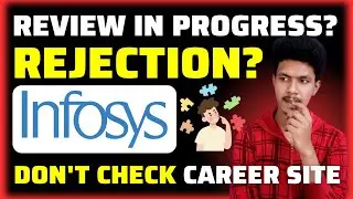 Infosys Application Status | Infosys Review in Progress | Tamil | Sharmilan Leads