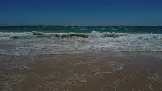 AUSTRALIAN BEACH SCENE SLOW MOTION FLOREAT