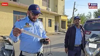 DTI Reasi Takes Strict Action, Rs 62,000 Fine Imposed in Two Cases of Underage Driving