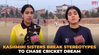 Teenage sisters from Kashmir challenge stereotypes to pursue cricket dream in Bandipora
