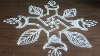 traditional kolam best design by rosee rangoli leema