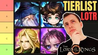 TIERLIST COLLABORATION LORD OF THE RINGS X SUMMONERS WAR